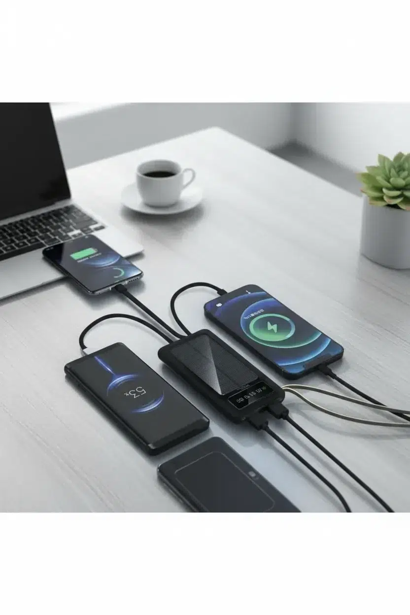 10000mah Güneş Enerjili Taşınabilir Şarj Cihazı - Çift Led Fenerli, Lcd , 2 Usb-c Powerbank 10000mah Güneş Enerjili Taşınabilir Şarj Cihazı - Çift Led Fenerli, Lcd , 2 Usb-c Powerbank