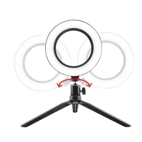 10inç 26cm Youtube Instagram Tiktok Selfie Stüdyo Video Fotoğraf Ring Light Tripod Led Hal 10inç 26cm Youtube Instagram Tiktok Selfie Stüdyo Video Fotoğraf Ring Light Tripod Led Hal