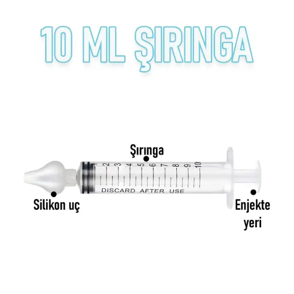 2`li Bebek Burun Temizleme Şırıngası 2`li Bebek Burun Temizleme Şırıngası