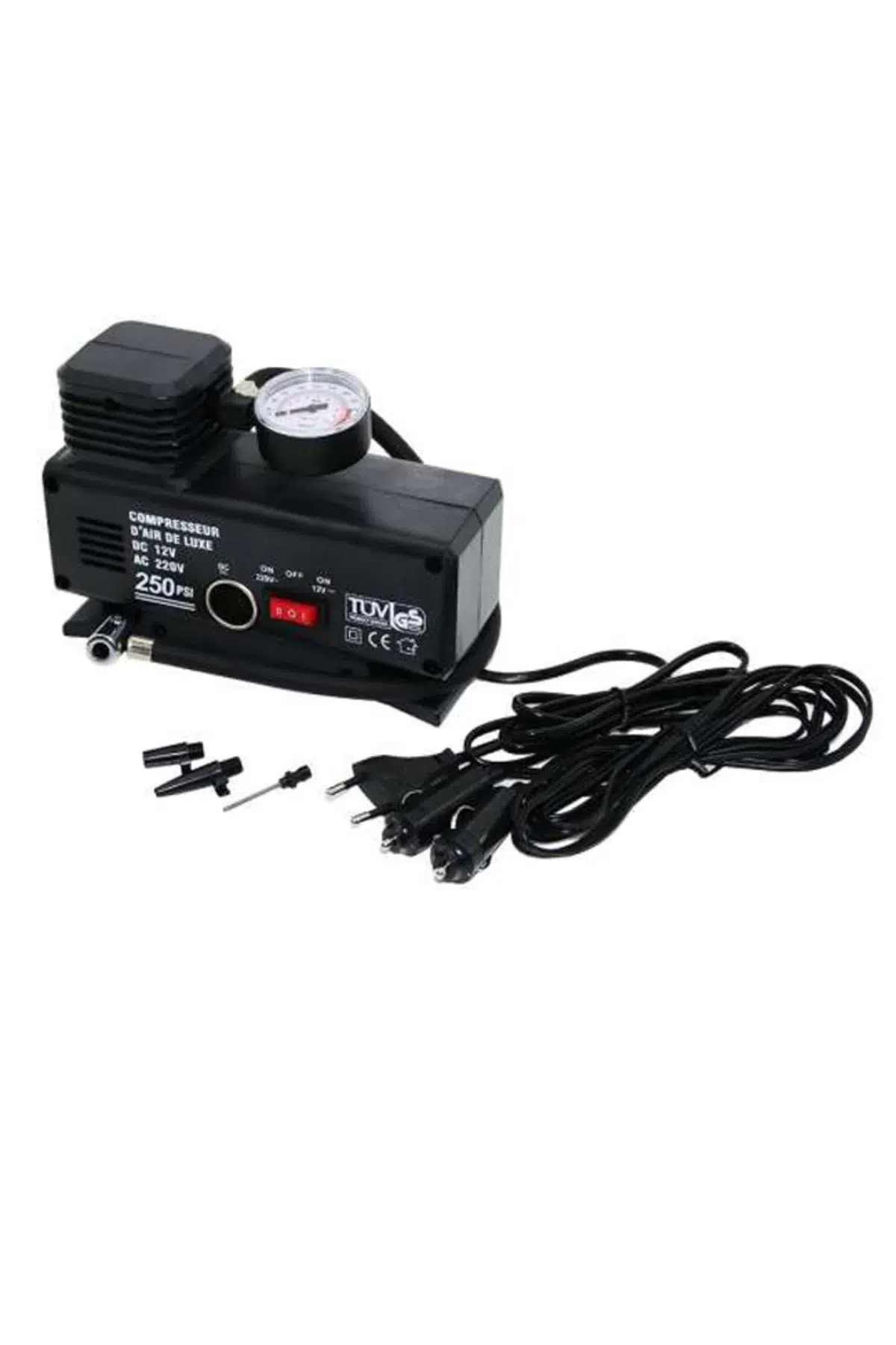 220 Volt-12 Volt 250 Psi Psi Kompresör Lastik Hava Şişirme Oto Pompası Fişli Çakmaklıklı 220 Volt-12 Volt 250 Psi Psi Kompresör Lastik Hava Şişirme Oto Pompası Fişli Çakmaklıklı