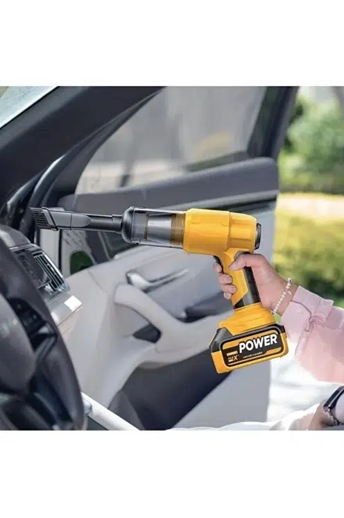 25.000mah Çift Bataryalı Auhma 20.000pa Ultra Çekim Güçlü Çantalı Araç Temizleme Süpürgesi 25.000mah Çift Bataryalı Auhma 20.000pa Ultra Çekim Güçlü Çantalı Araç Temizleme Süpürgesi
