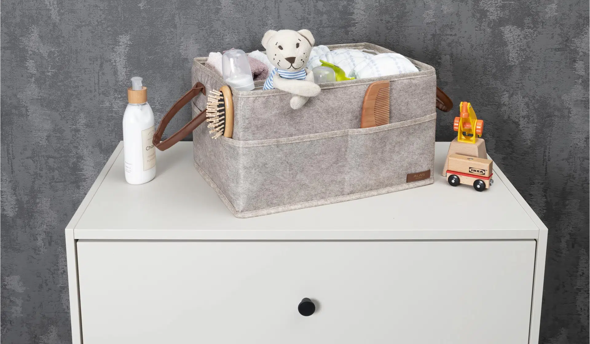 3 Gözlü Deri Şeritli Çok Amaçlı Düzenleyici Organizer Kutu Keçe Sepet 03860 3 Gözlü Deri Şeritli Çok Amaçlı Düzenleyici Organizer Kutu Keçe Sepet 03860