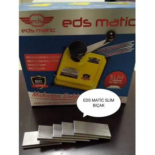 3`lü Set Çelik Eds Slim Ürün Kesme Makinası Yedek Kaşık Yedek Uc Kürek