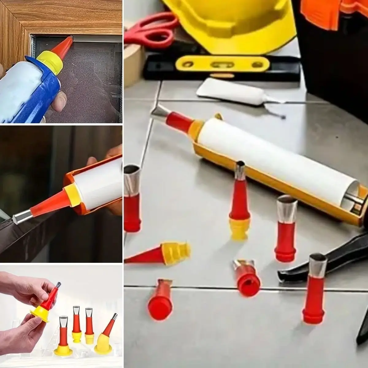 Zhltools 30 Parça Silikon Kalafat Mastik Alet Seti Mastik Ucu Zhltools 30 Parça Silikon Kalafat Mastik Alet Seti Mastik Ucu