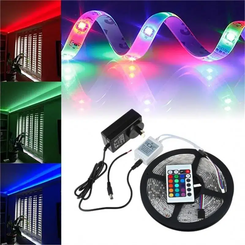 5 Metre Rgb Şerit Led Seti-iç Ve Dış Mekan Silikonlu-tak Çalıştır 5 Metre Rgb Şerit Led Seti-iç Ve Dış Mekan Silikonlu-tak Çalıştır