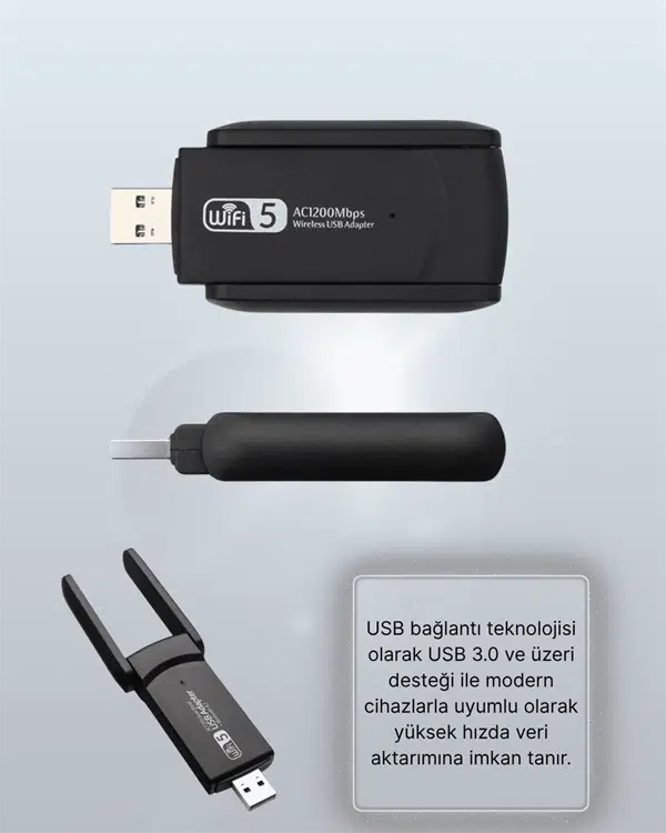 Ac1200 Usb Wifi Adaptör Ac1200 Usb Wifi Adaptör