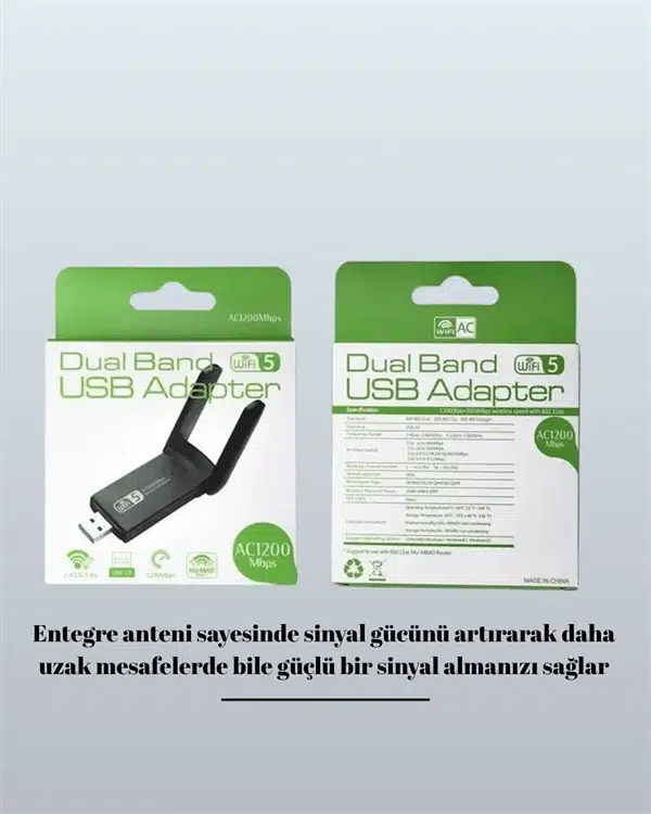 Ac1200 Usb Wifi Adaptör Ac1200 Usb Wifi Adaptör