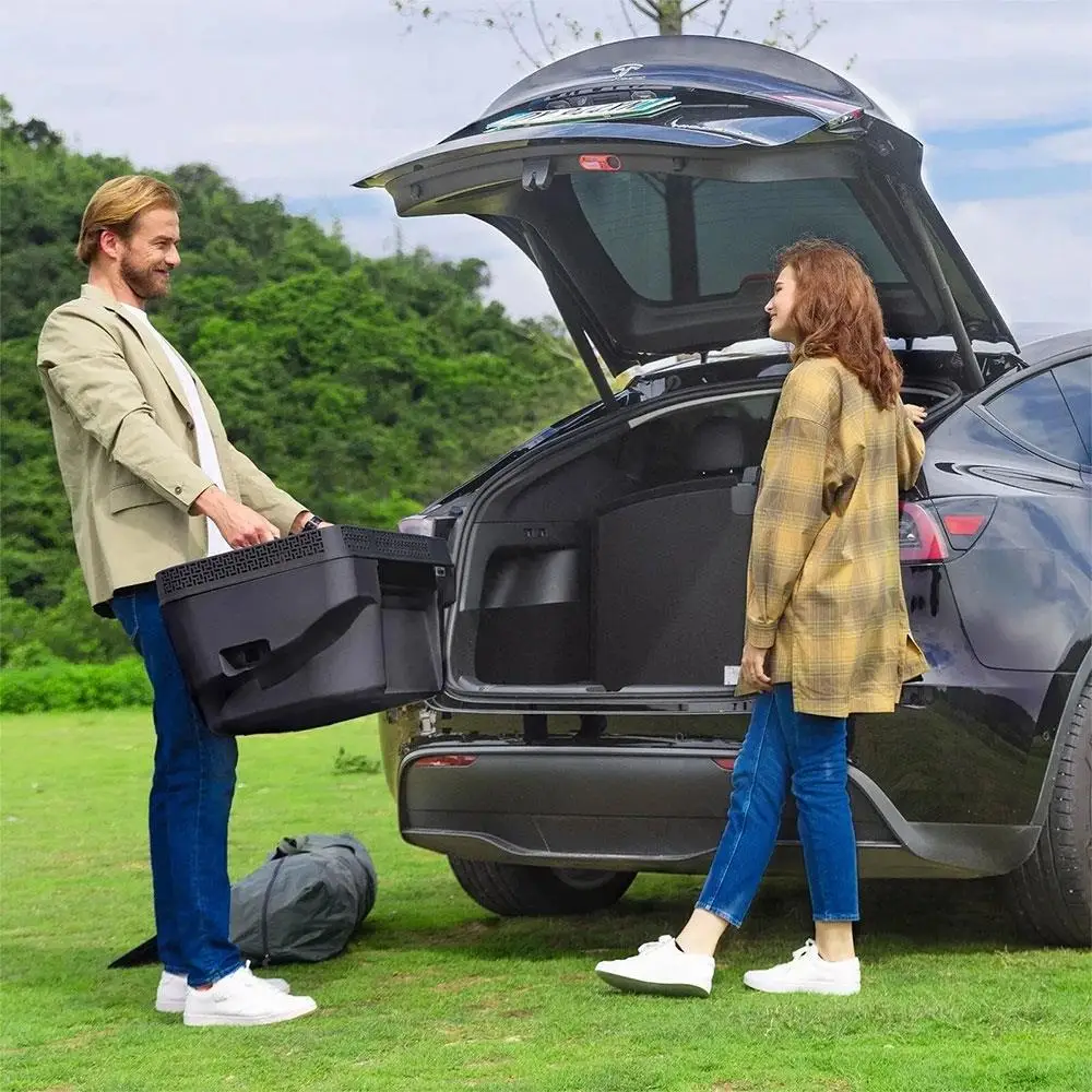 Acopower T35 12/24Volt 33Litre Tesla Model Y ile Uyumlu Kompresörlü Outdoor Oto Buzdolabı Acopower T35 12/24Volt 33Litre Tesla Model Y ile Uyumlu Kompresörlü Outdoor Oto Buzdolabı