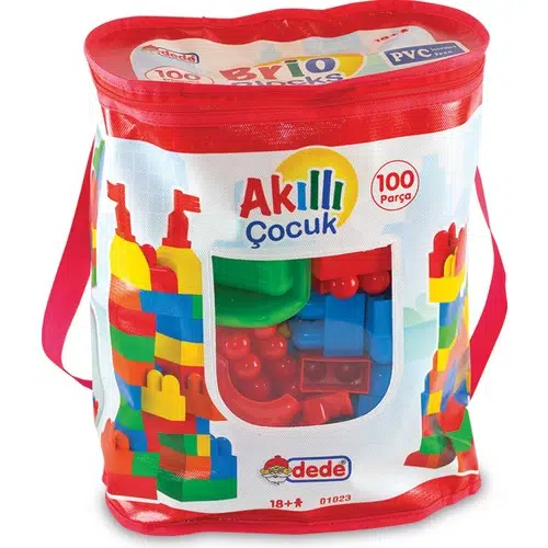 Dede Akıllı Çocuk 100 Parça Lego Yapboz Oyun Seti Dede Akıllı Çocuk 100 Parça Lego Yapboz Oyun Seti
