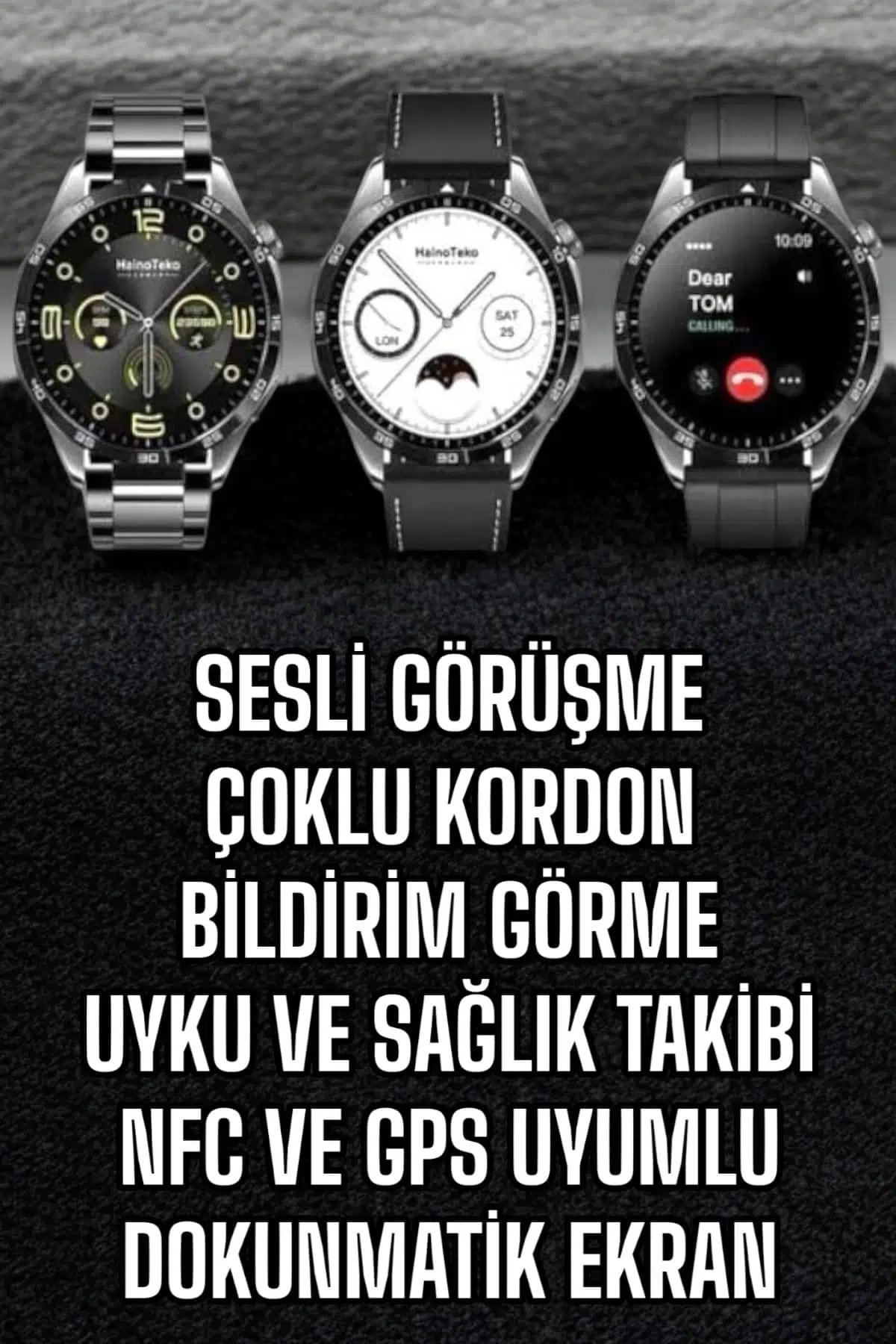 Akıllı Saat Titreşimli Pusula Nabız Ve Tansiyon Ölçer Nfc Uyumlu Akıllı Saat Titreşimli Pusula Nabız Ve Tansiyon Ölçer Nfc Uyumlu
