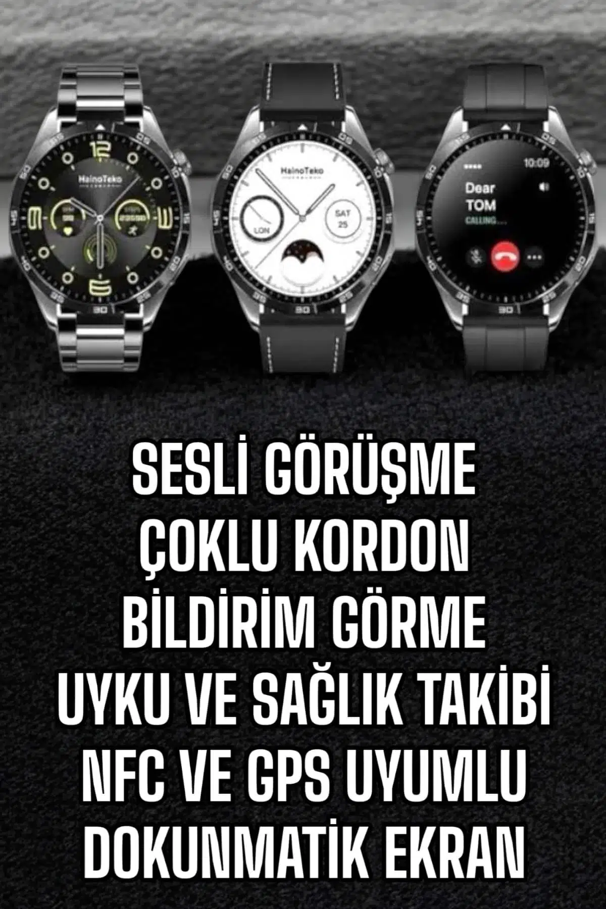 Akıllı Saat Titreşimli Pusula Nabız Ve Tansiyon Ölçer Nfc Uyumlu Akıllı Saat Titreşimli Pusula Nabız Ve Tansiyon Ölçer Nfc Uyumlu