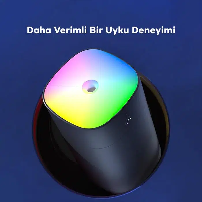 ALLY Led Işıklı Araç ve Ev İçin Hava Nemlendirici Hava Temizleyici Gri ALLY Led Işıklı Araç ve Ev İçin Hava Nemlendirici Hava Temizleyici Gri