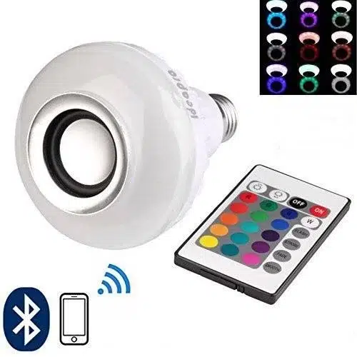 Ampul Şeklinde Kumandalı Bluetooth Hoparlör Ampul Şeklinde Kumandalı Bluetooth Hoparlör