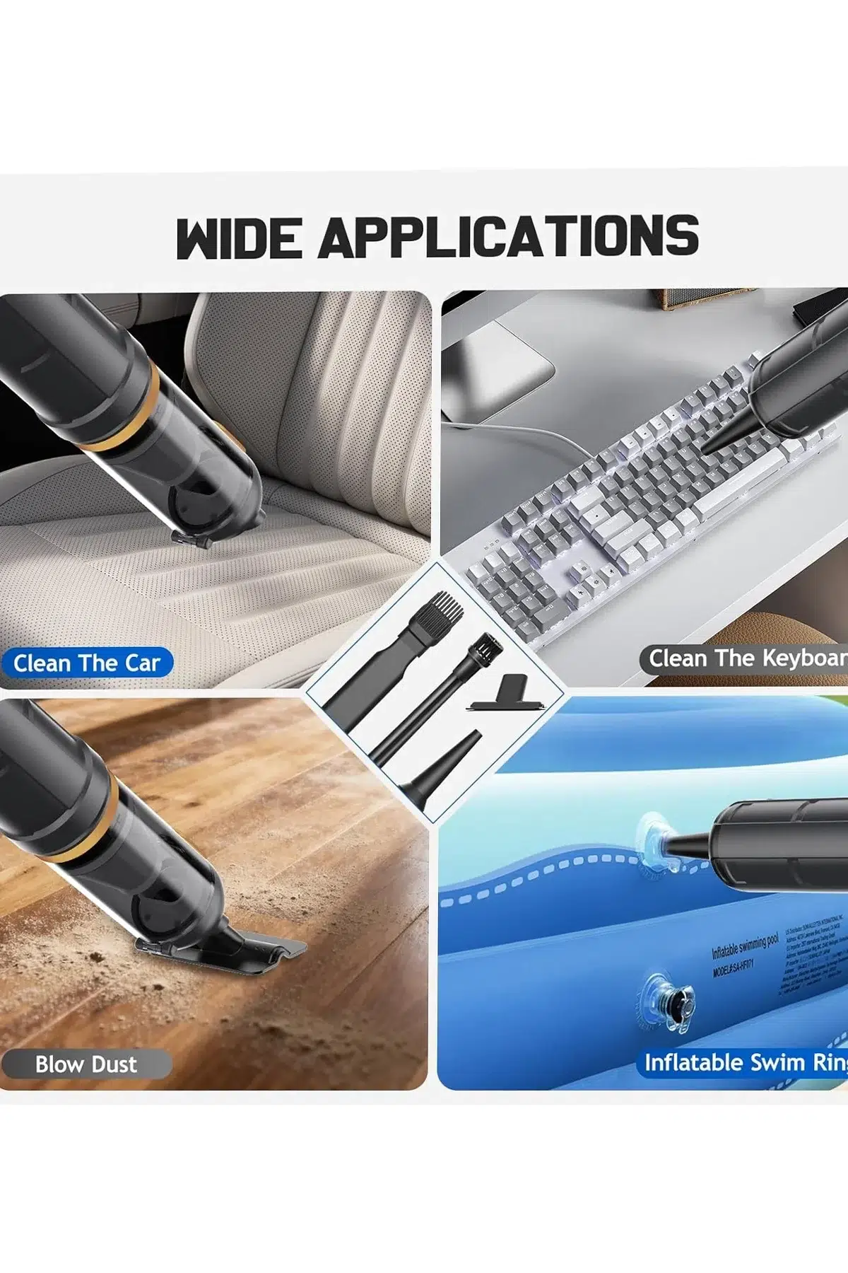 Araç Süpürgesi Şarjlı 120w 20.000pa Göstergeli Yeni Nesil Metal Filtre Extra Vakum Ve Üfleme Araç Süpürgesi Şarjlı 120w 20.000pa Göstergeli Yeni Nesil Metal Filtre Extra Vakum Ve Üfleme
