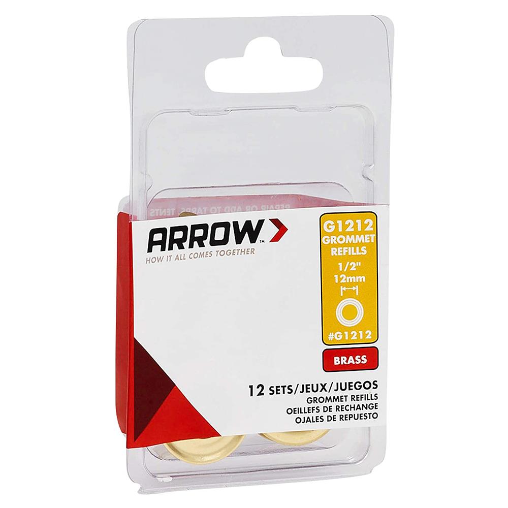Arrow G1212 12mm Pirinç Kuşgözü Perçin Arrow G1212 12mm Pirinç Kuşgözü Perçin