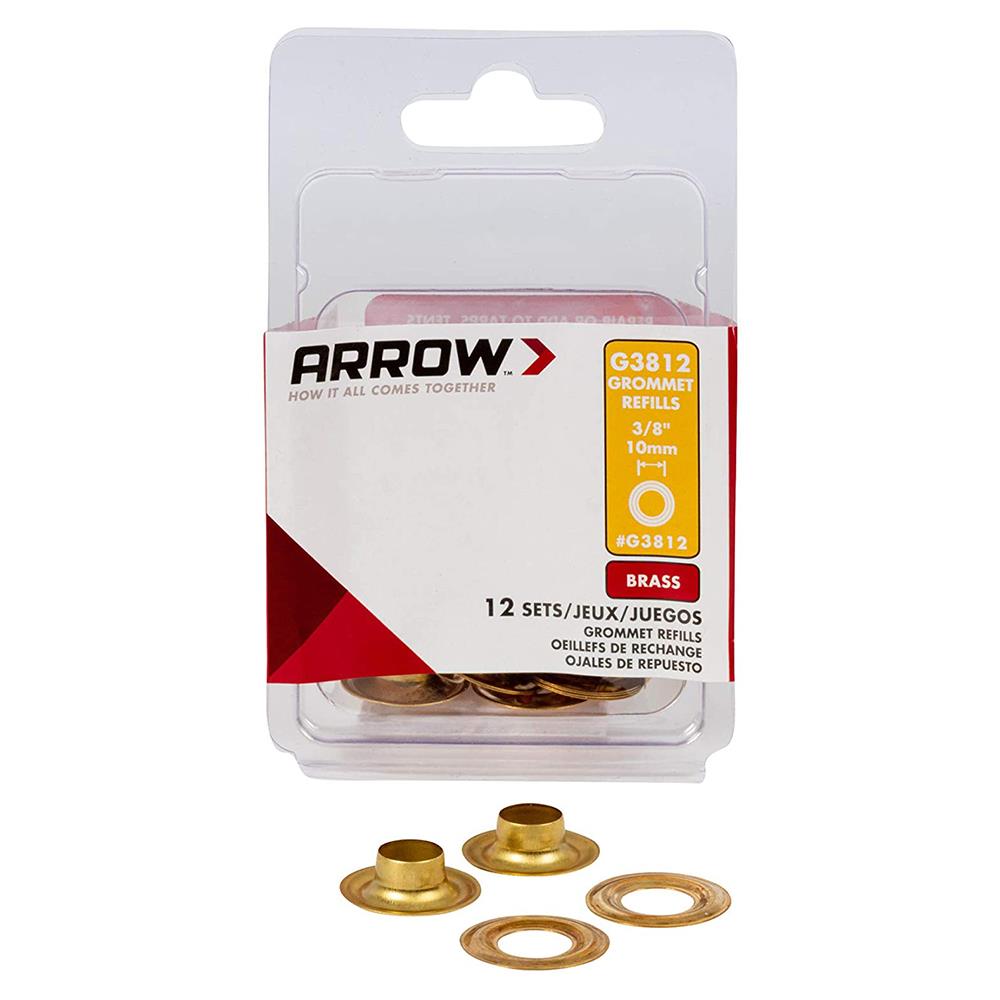 Arrow G3812 10mm Pirinç Kuşgözü Perçin Arrow G3812 10mm Pirinç Kuşgözü Perçin