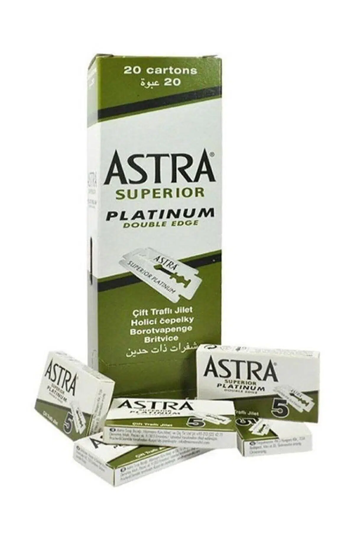 Astra Tıraş Bıçağı Yeşil Jilet 20'li Paket Astra Tıraş Bıçağı Yeşil Jilet 20'li Paket