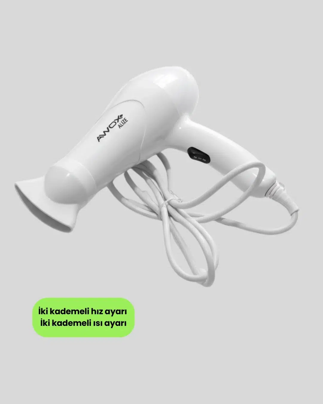 Awox Mini Fön Beyaz Awox Mini Fön Beyaz