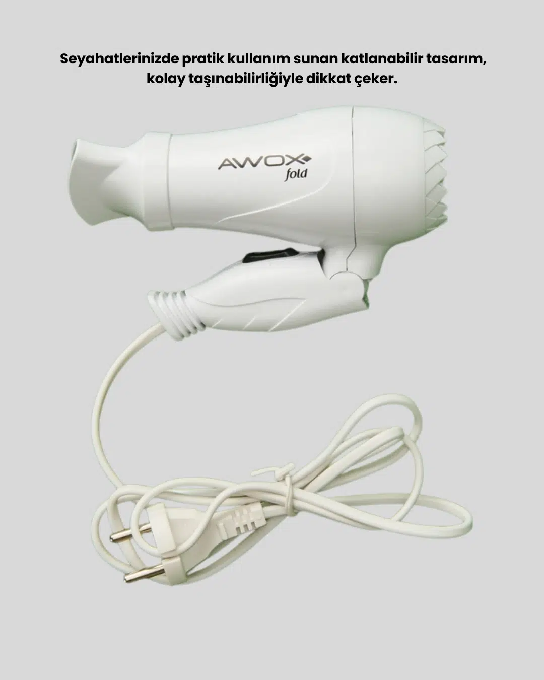 Awox Mini Fön Beyaz Awox Mini Fön Beyaz