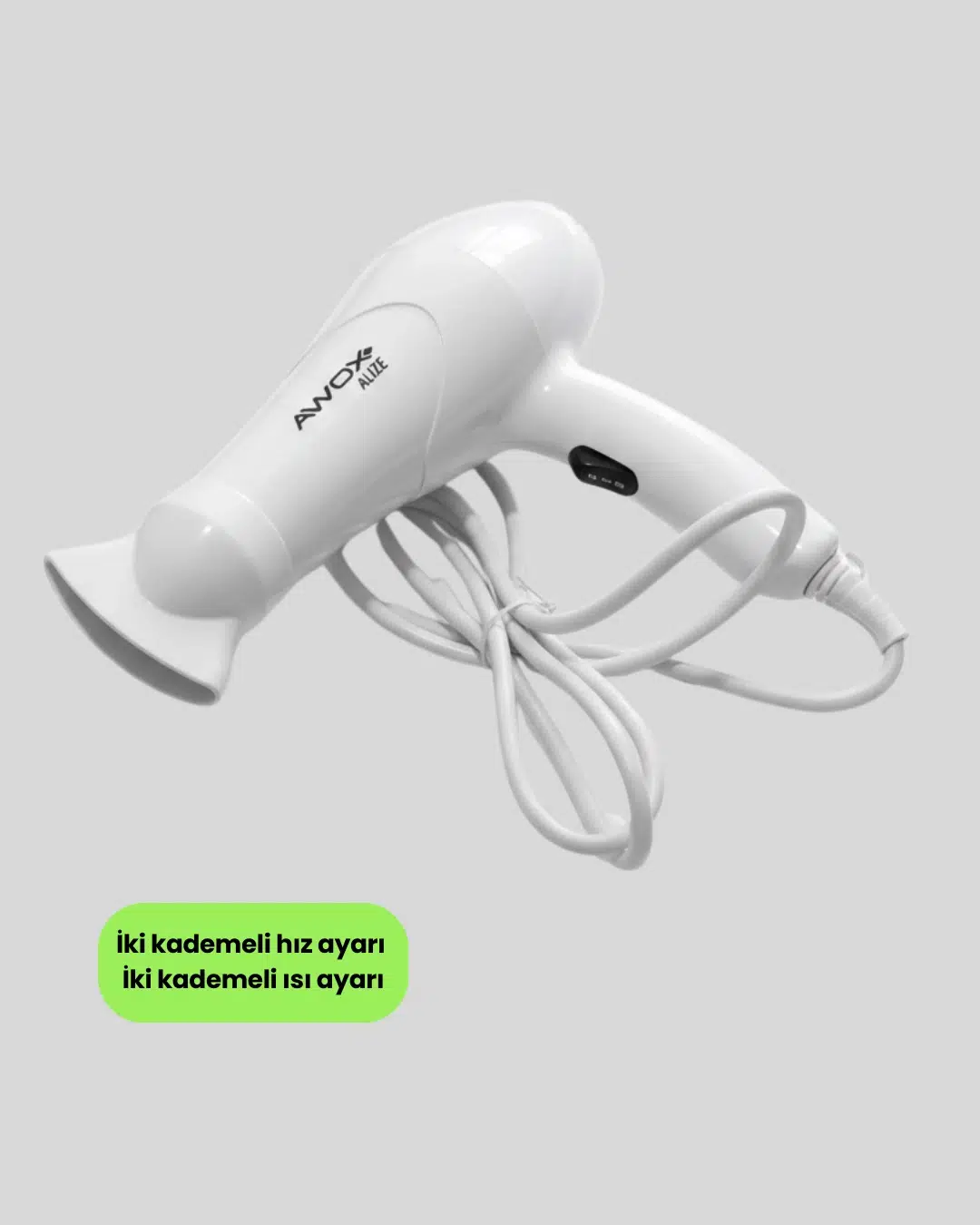 Awox Mini Fön Beyaz Awox Mini Fön Beyaz