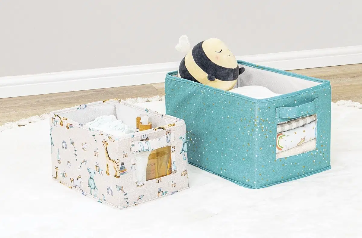 Baby 2`li Pencereli Düzenleyici Çok Amaçlı Organizer Kutu (yeşil)