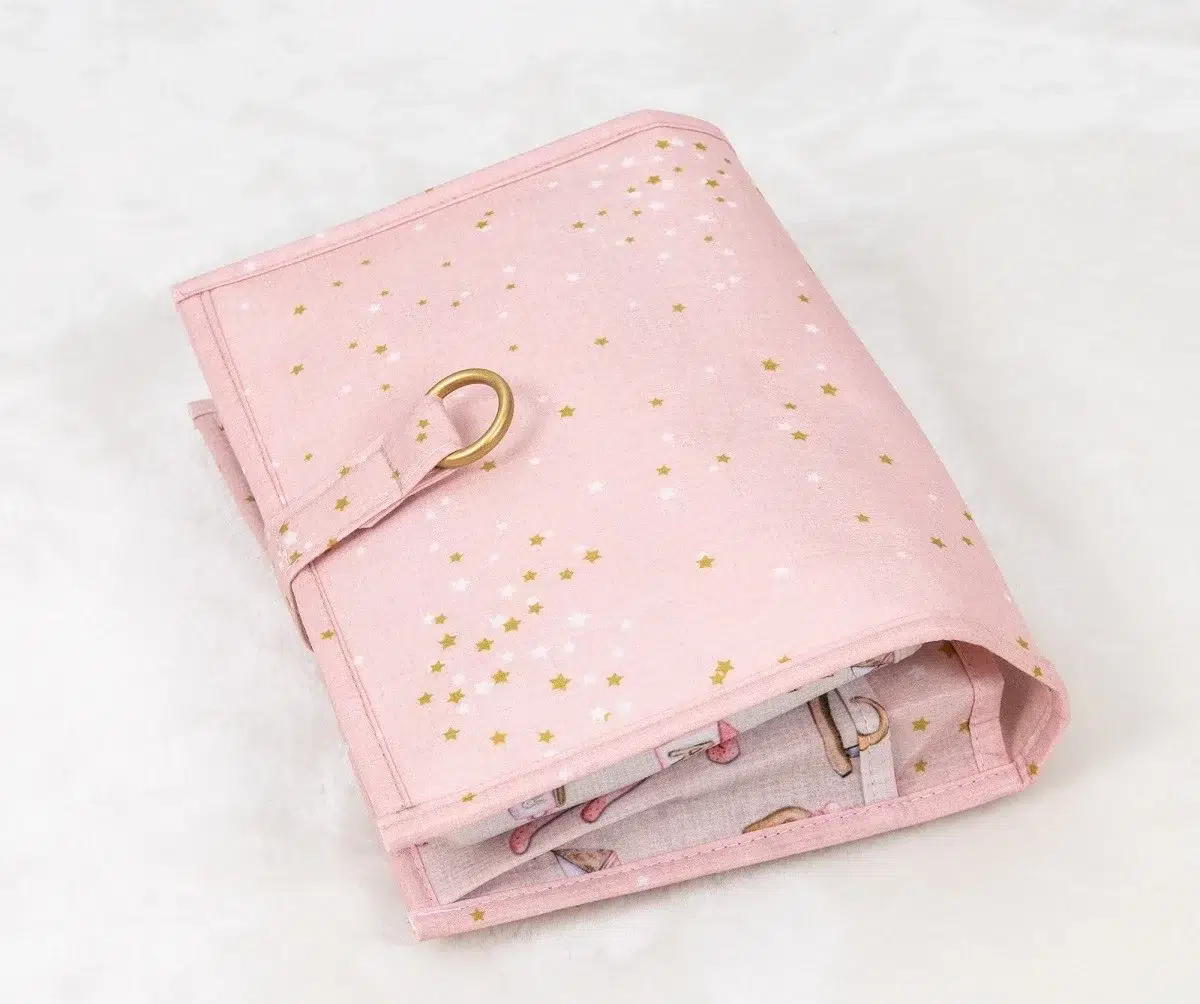 Baby Kullanımı Kolay Desenli Alt Bakım Çantası (pembe) Baby Kullanımı Kolay Desenli Alt Bakım Çantası (pembe)