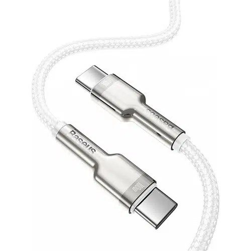 Baseus Cafule Series Metal Type-C To Type-C 100W 1m Şarj Veri Kablosu Baseus Cafule Series Metal Type-C To Type-C 100W 1m Şarj Veri Kablosu