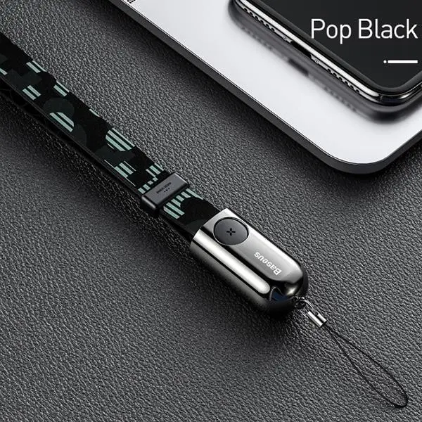 Baseus Çok fonksiyonlu İPhone 7-8,XS,XR 85CM Power bank Şarj Kablosu Baseus Çok fonksiyonlu İPhone 7-8,XS,XR 85CM Power bank Şarj Kablosu