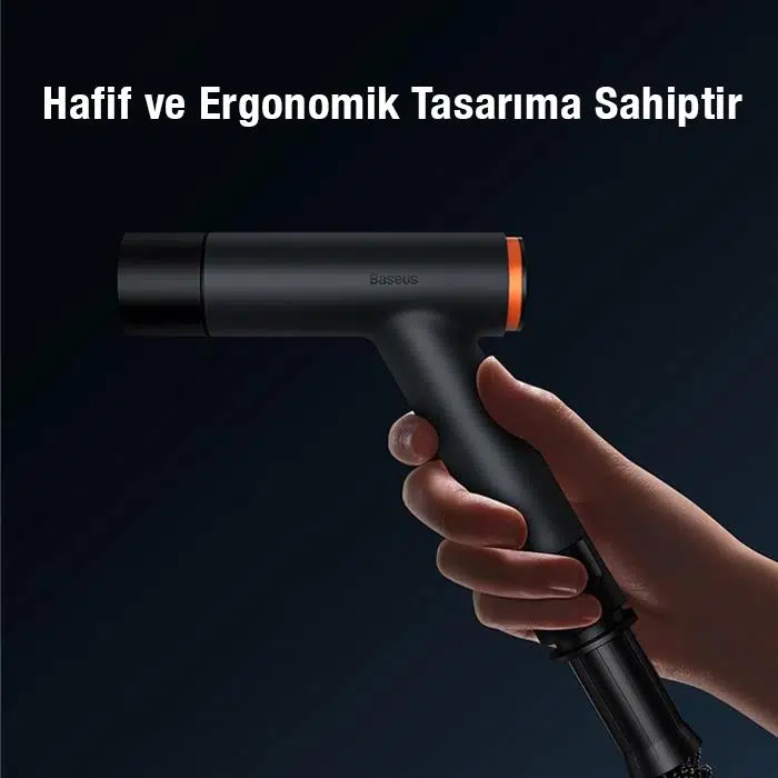 Baseus GF3 Oto Yıkama Püskürtme Hortum Başlığı ve 15m Teleskopik Hortum - Bahçe Sulama Hortumu Baseus GF3 Oto Yıkama Püskürtme Hortum Başlığı ve 15m Teleskopik Hortum - Bahçe Sulama Hortumu