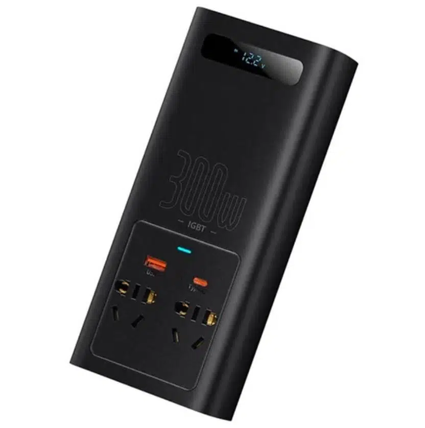 Baseus IGBT Power Inverter 300W AC 220V Araç İçi Çakmak Çevirici Elektrik Dönüştürücü Baseus IGBT Power Inverter 300W AC 220V Araç İçi Çakmak Çevirici Elektrik Dönüştürücü