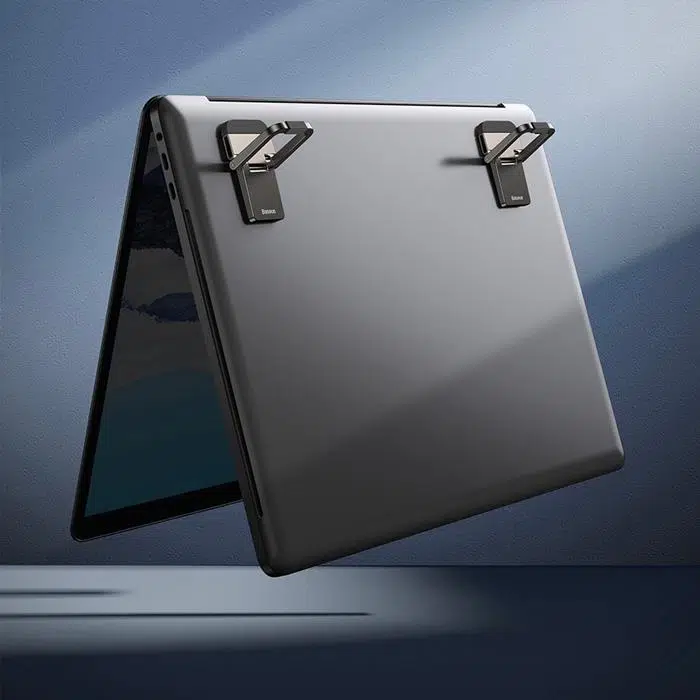 Baseus Katlanabilir Portatif Macbook Dizüstü Bilgisayar Laptop Stand Ayağı Siyah Baseus Katlanabilir Portatif Macbook Dizüstü Bilgisayar Laptop Stand Ayağı Siyah