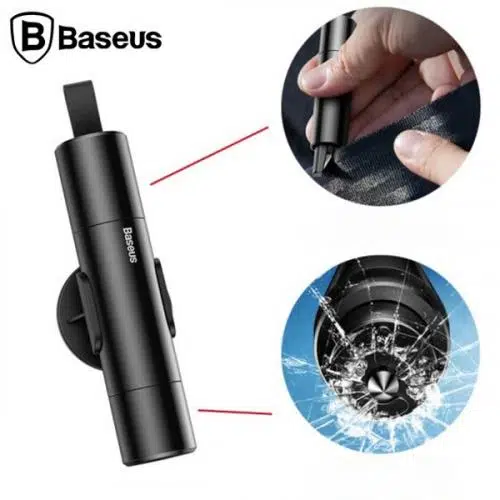 Baseus Sharp Tool Safety Hammer(Araç Pencere Camı Ve Emniyet Kemeri Kesici Siyah Baseus Sharp Tool Safety Hammer(Araç Pencere Camı Ve Emniyet Kemeri Kesici Siyah