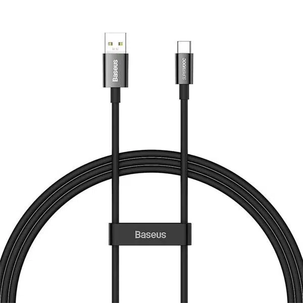 Baseus Superior Series 65W USB to Type-C Hızlı Data Şarj Kablosu 1m (SUPERVOOC)
