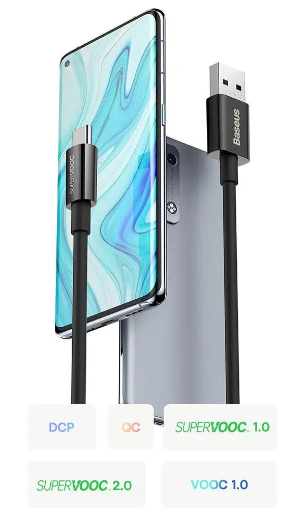 Baseus Superior Series 65W USB to Type-C Hızlı Data Şarj Kablosu 1m (SUPERVOOC) Baseus Superior Series 65W USB to Type-C Hızlı Data Şarj Kablosu 1m (SUPERVOOC)