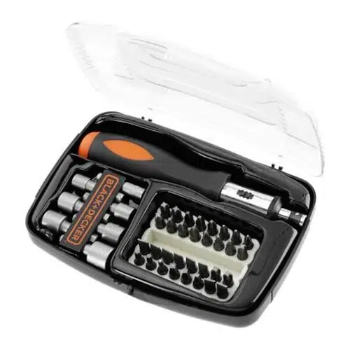 Black+decker A7062 40 Parça Cırcırlı Tornavida Ve Vidalama Uç Seti