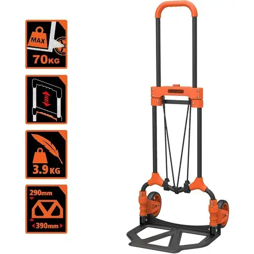 Black+Decker BH200 65KG Katlanır El Arabası Black+Decker BH200 65KG Katlanır El Arabası