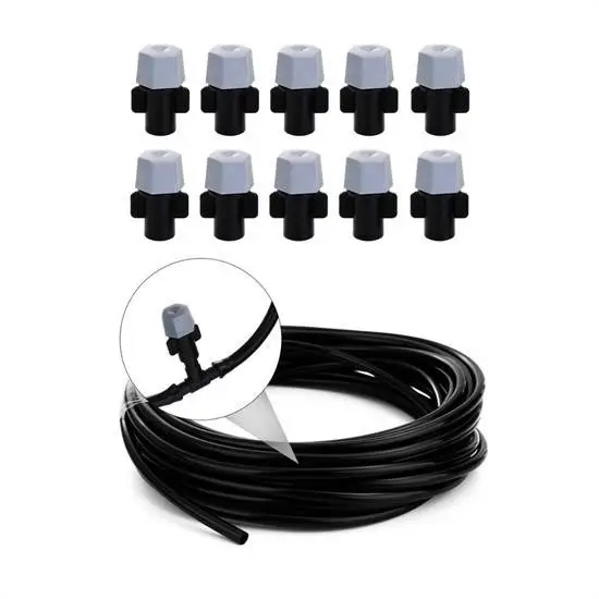 BUFFER® 10 Metre Kendin Yap Balkon Veranda Çardak Kamelya Sulama Serinletme ve Nemlendirme Sistemi BUFFER® 10 Metre Kendin Yap Balkon Veranda Çardak Kamelya Sulama Serinletme ve Nemlendirme Sistemi