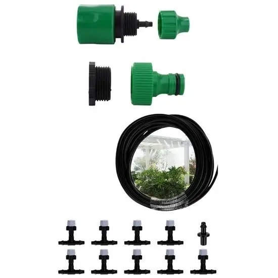 BUFFER® 10 Metre Kendin Yap Balkon Veranda Çardak Kamelya Sulama Serinletme ve Nemlendirme Sistemi BUFFER® 10 Metre Kendin Yap Balkon Veranda Çardak Kamelya Sulama Serinletme ve Nemlendirme Sistemi