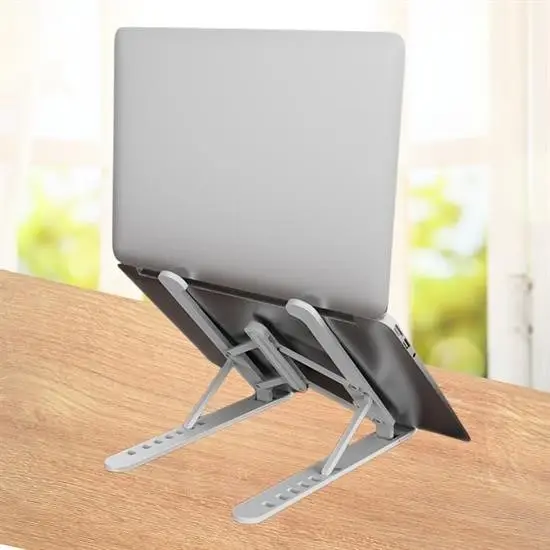BUFFER® Ayarlanabilir Plastik Dizüstü Destek Tabanı Katlanabilir Taşınabilir Laptop Sehpası Yükselti BUFFER® Ayarlanabilir Plastik Dizüstü Destek Tabanı Katlanabilir Taşınabilir Laptop Sehpası Yükselti