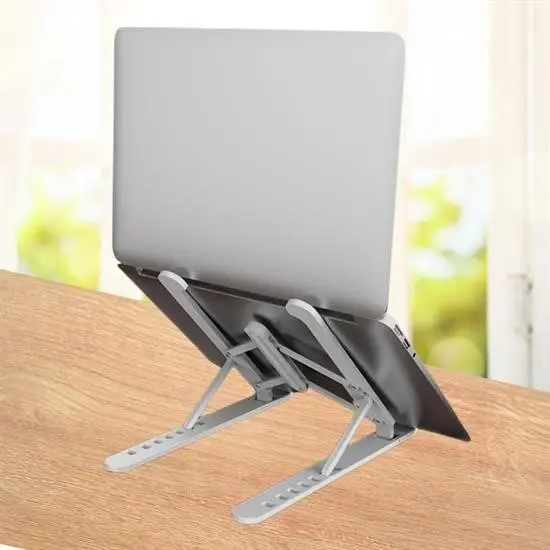BUFFER® Ayarlanabilir Plastik Dizüstü Destek Tabanı Katlanabilir Taşınabilir Laptop Sehpası Yükselti BUFFER® Ayarlanabilir Plastik Dizüstü Destek Tabanı Katlanabilir Taşınabilir Laptop Sehpası Yükselti