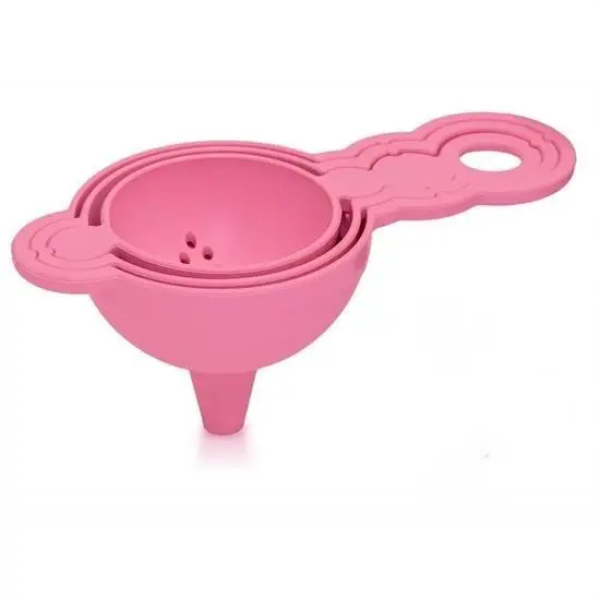 BUFFER® Pratik Yumurta Süzgeci Mini Süzgeç Huni Seti Hepsi Bir Arada BUFFER® Pratik Yumurta Süzgeci Mini Süzgeç Huni Seti Hepsi Bir Arada