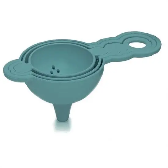 BUFFER® Pratik Yumurta Süzgeci Mini Süzgeç Huni Seti Hepsi Bir Arada BUFFER® Pratik Yumurta Süzgeci Mini Süzgeç Huni Seti Hepsi Bir Arada