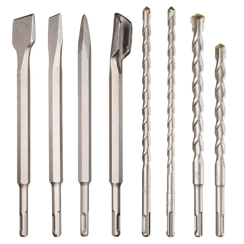 CAT DA03902 17 Parça Tungsten Karbür SDS-Plus Beton Kırıcı/Delici Matkap Ucu CAT DA03902 17 Parça Tungsten Karbür SDS-Plus Beton Kırıcı/Delici Matkap Ucu