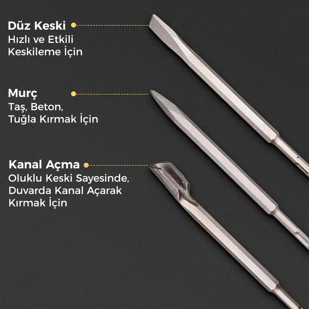 CAT DA03902 17 Parça Tungsten Karbür SDS-Plus Beton Kırıcı/Delici Matkap Ucu CAT DA03902 17 Parça Tungsten Karbür SDS-Plus Beton Kırıcı/Delici Matkap Ucu