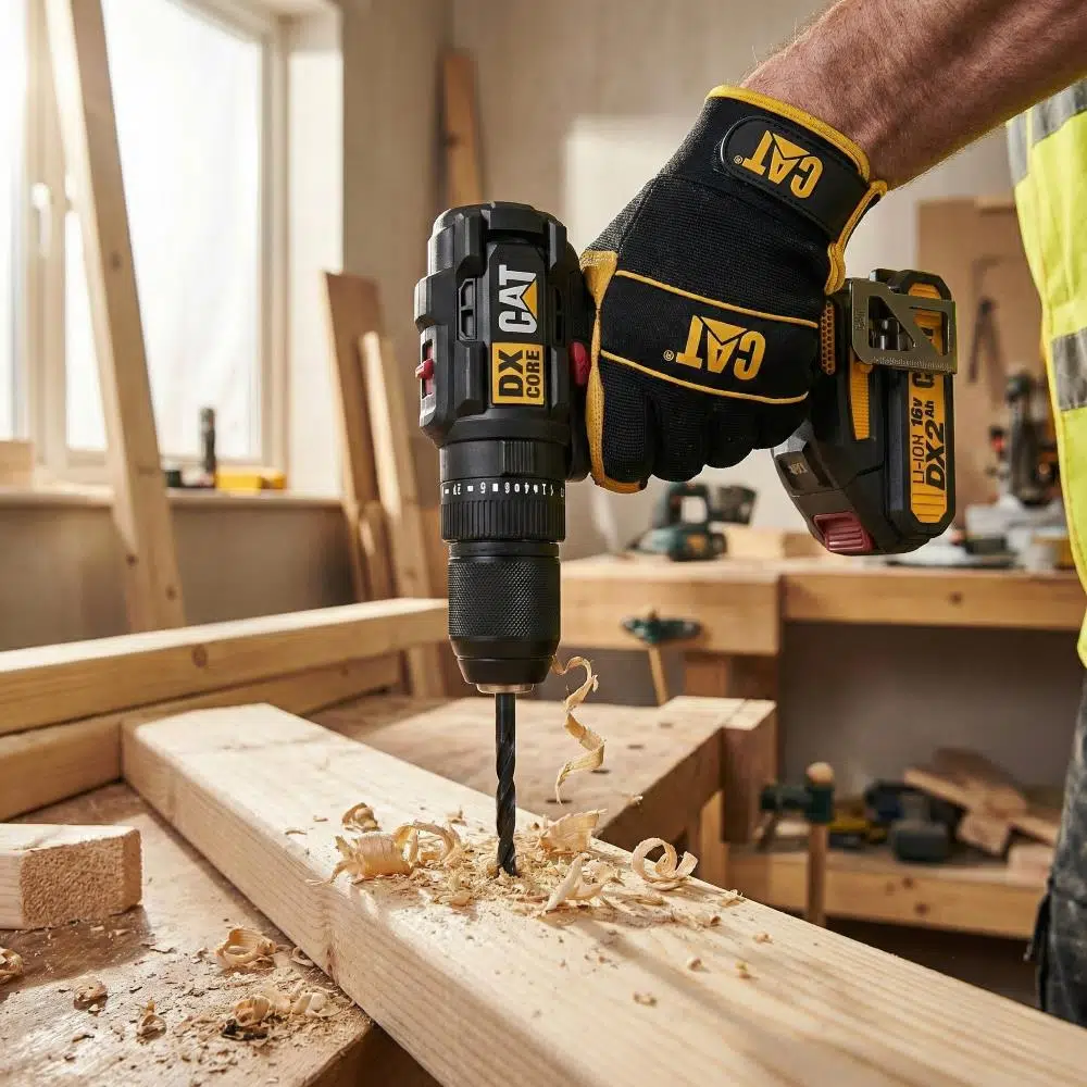 CAT DX1010.1 18Volt 2.0Ah Li-ion Çift Akülü Kömürsüz Profesyonel Şarjlı Darbeli Matkap + 20 Parça Delme Vidalama Uç Seti CAT DX1010.1 18Volt 2.0Ah Li-ion Çift Akülü Kömürsüz Profesyonel Şarjlı Darbeli Matkap + 20 Parça Delme Vidalama Uç Seti