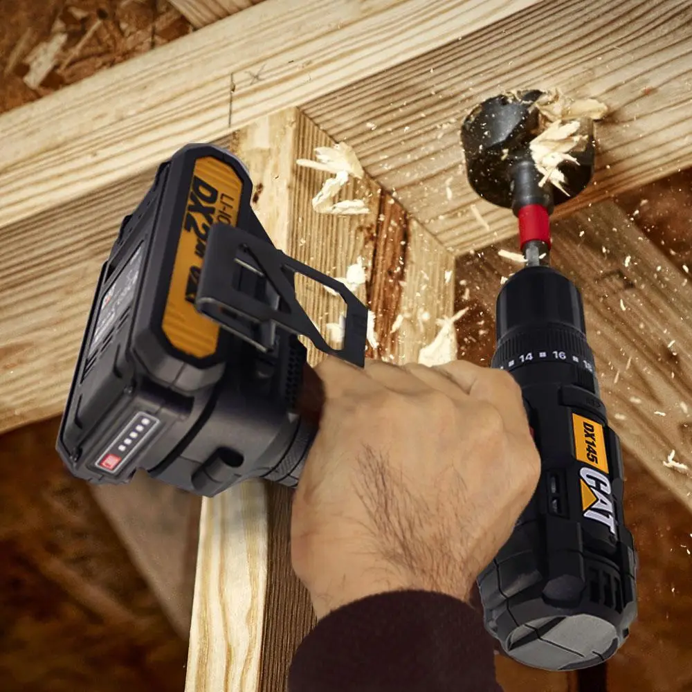 CAT DX145.1 18Volt/2.0Ah Li-ion Çift Akülü Profesyonel Şarjlı Matkap CAT DX145.1 18Volt/2.0Ah Li-ion Çift Akülü Profesyonel Şarjlı Matkap