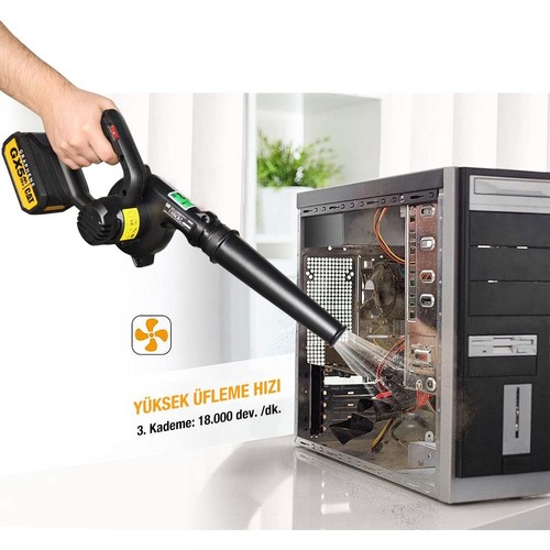 Cat Dx91b 18volt Profesyonel Devir Ayarlı Üfleyici + 5 Parça Aksesuar (Akü Dahil Değildir) Cat Dx91b 18volt Profesyonel Devir Ayarlı Üfleyici + 5 Parça Aksesuar (Akü Dahil Değildir)