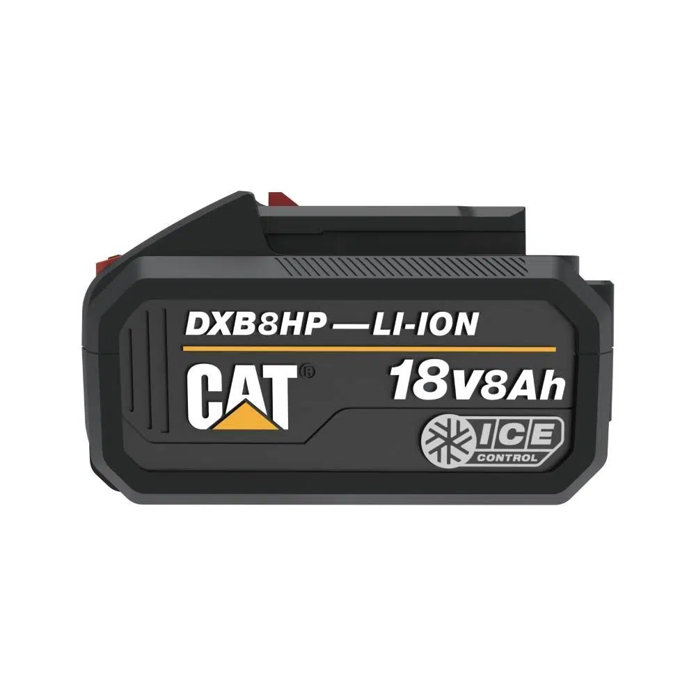CAT DXB8HP 18Volt 8.0Ah. Li-ion ICE CONTROL ONE FOR ALL Profesyonel Yedek Akü CAT DXB8HP 18Volt 8.0Ah. Li-ion ICE CONTROL ONE FOR ALL Profesyonel Yedek Akü