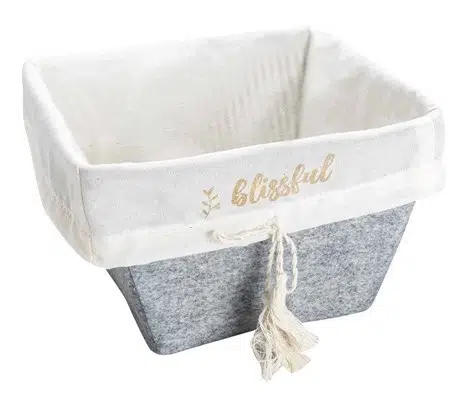 Çok Amaçlı Saklama Organizer Kutu Kare Keçe Sepet (3 Boy) Çok Amaçlı Saklama Organizer Kutu Kare Keçe Sepet (3 Boy)