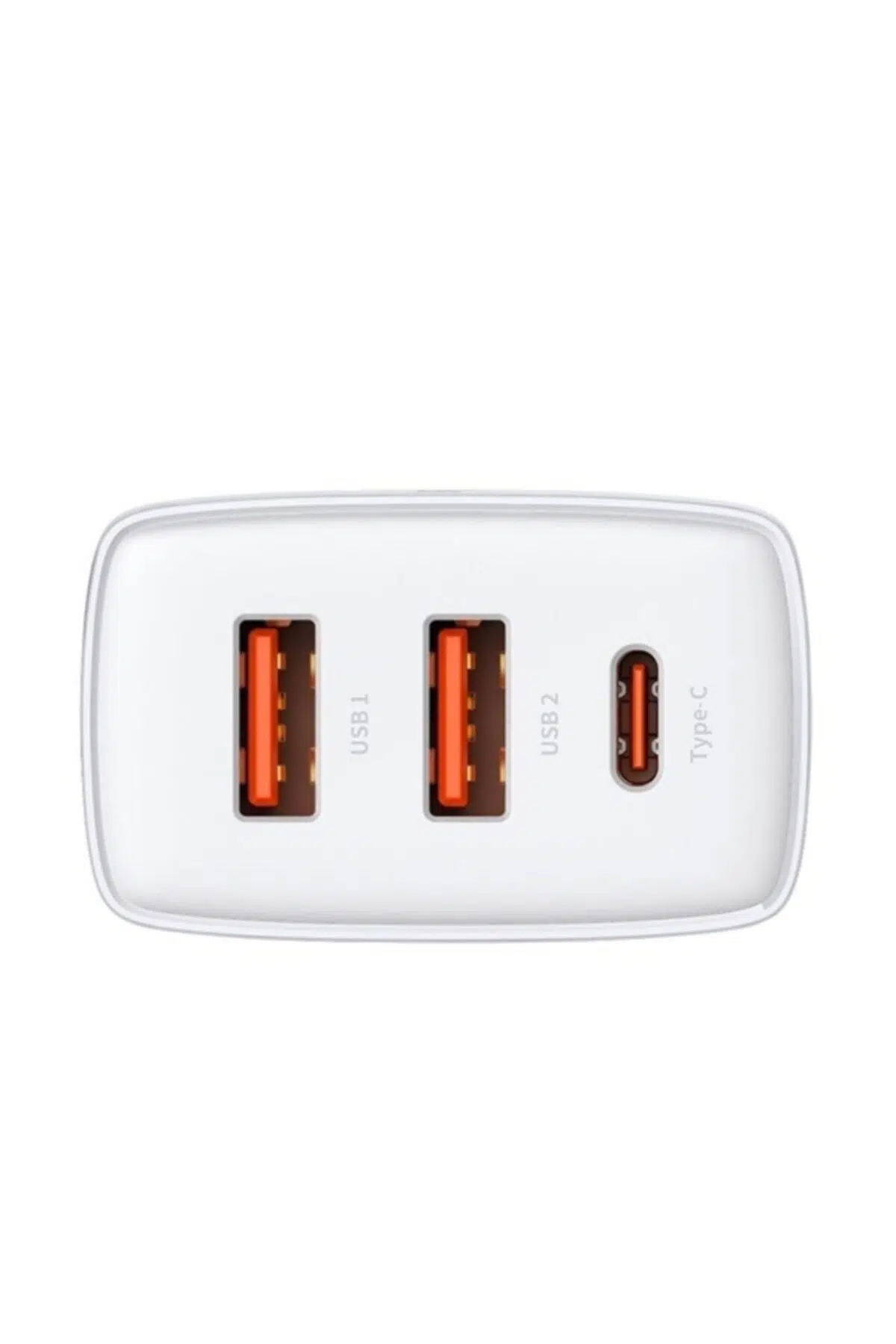 Compact 30w 2 Usb + Type-c Çıkışlı Hızlı Şarj Başlığı Beyaz Compact 30w 2 Usb + Type-c Çıkışlı Hızlı Şarj Başlığı Beyaz